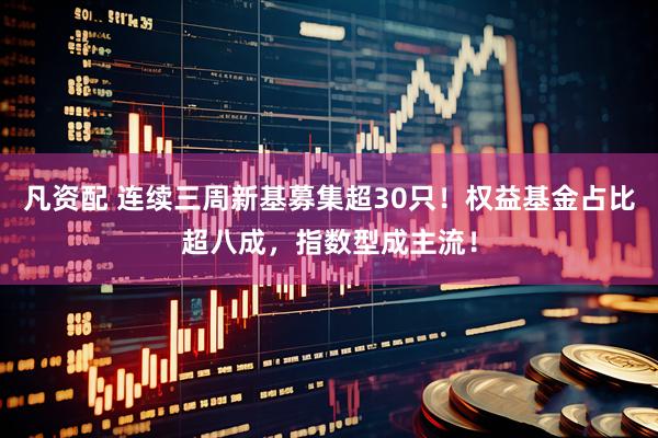 凡资配 连续三周新基募集超30只！权益基金占比超八成，指数型成主流！